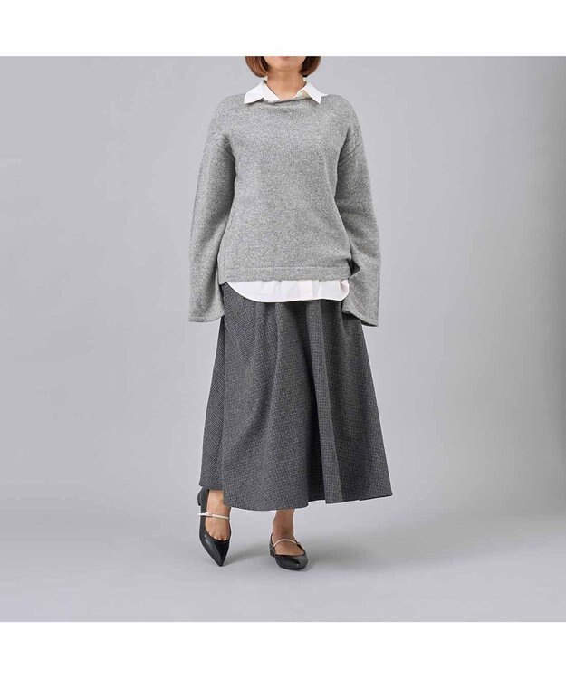 MODE ET JACOMO <carino>【レイン対応】配色ベルトメリージェーン ブラック