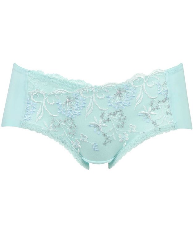 Wing ショーツ 【後ろ姿きれいブラ】 KB2720とペア やさしいフィット感 フリーカッティング(裾) はきこみ丈あさめ KF2420 ウイング／ワコール ターコイズ