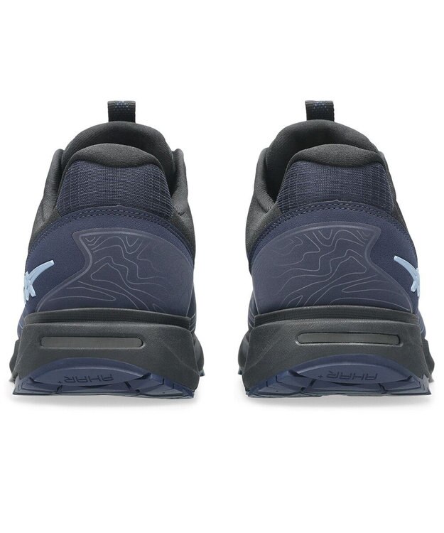 ASICS WALKING フィールドウォーカー GORE-TEX防水 3E相当 ネイビーブルー×ライトブルー