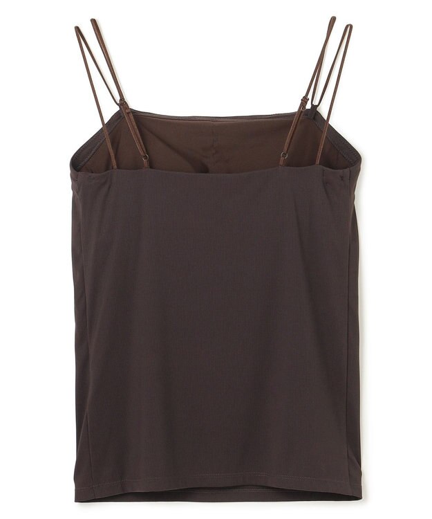 UNFILO L ラッシュガード カップ付き キャミソール チャコールブラウン