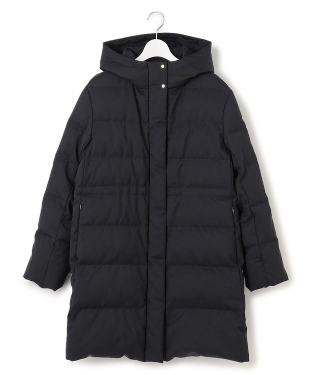 23区 【滝沢眞規子さん着用】リュクス ダウンコート ネイビー系