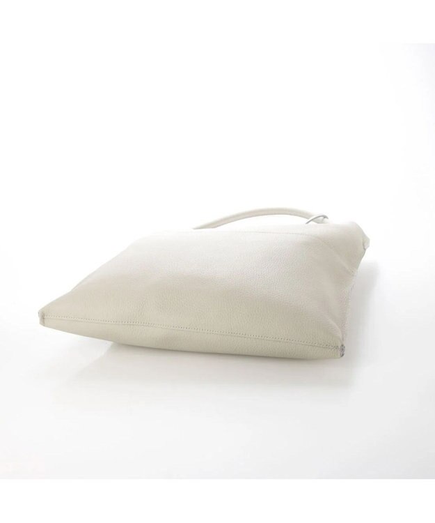 UNBILLION perche / カウレザー裏無し1本手トート ライトグレー