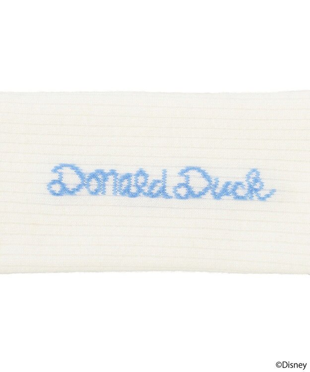 earth music&ecology 【予約】Disney/アソート刺繍入り靴下 ライトブルー