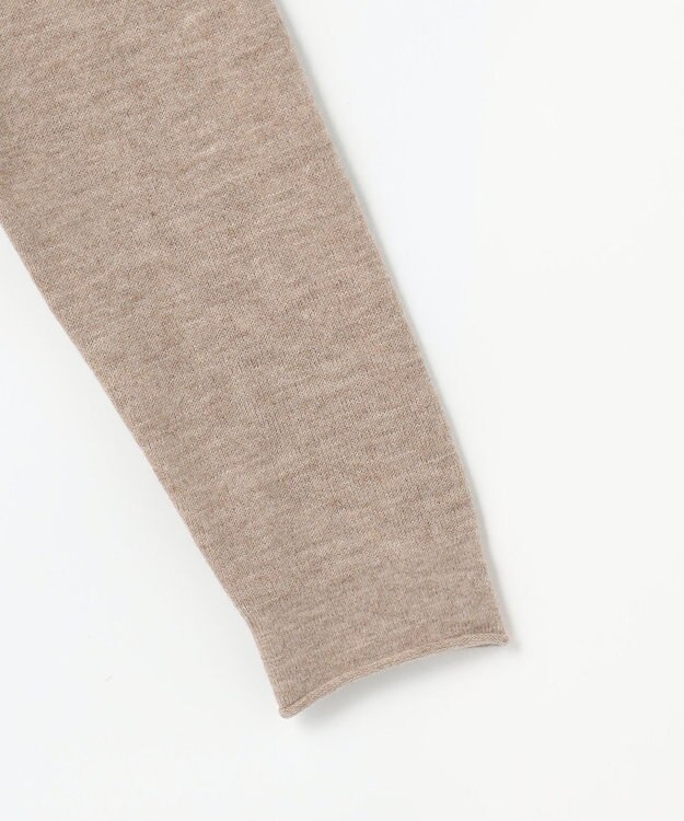 自由区 S 【SHIHOさん着用】ウールハイゲージVネック ニット ベージュ