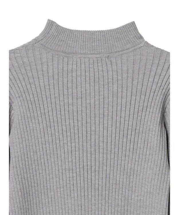 Green Parks ・ＥＬＥＮＣＡＲＥ　ＤＵＥ　ハイショクリブハイネックニット Gray Mixture
