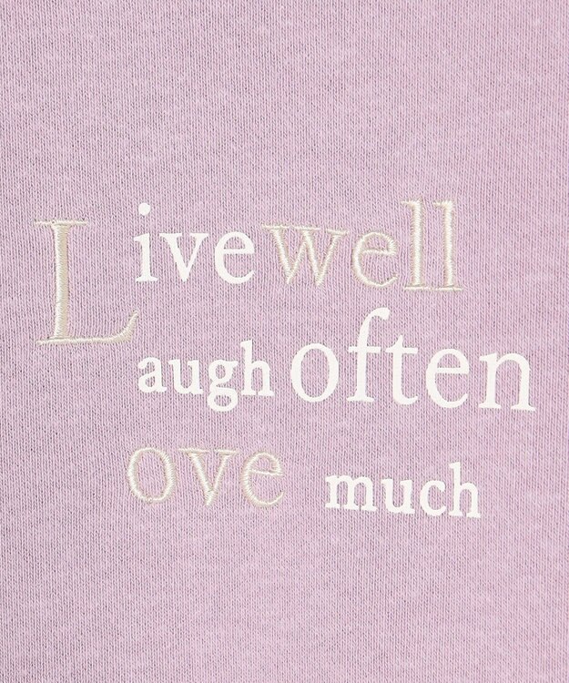 ANY ロゴスウェット ラベンダー