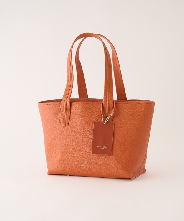 セカンドエフォート シュリンクレザートートバッグ / MIYABIYA