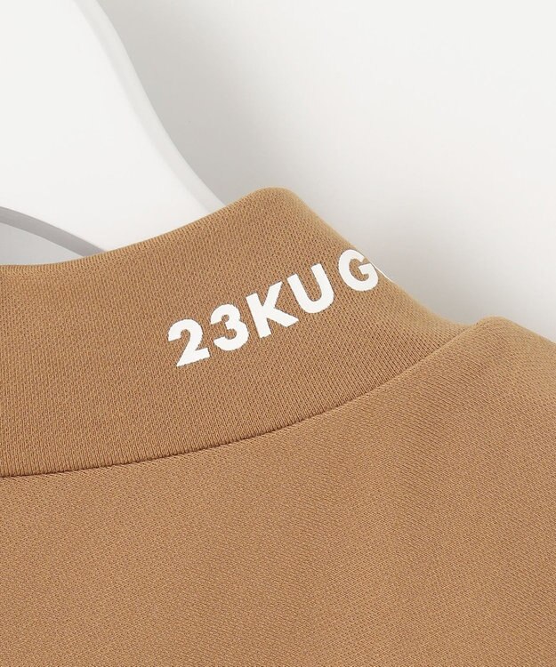 23区GOLF 【WOMEN】【吸水速乾/UVケア】モックネック ワンピース キャメル系