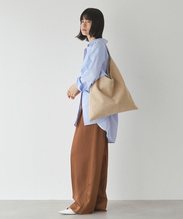 2025AW新作】本革スエードワンショルダーバッグ(CE-1583) / russet