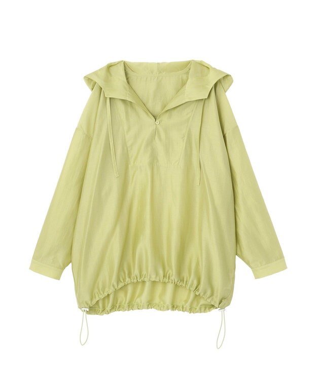 earth music&ecology アノラックフーディ Light Green