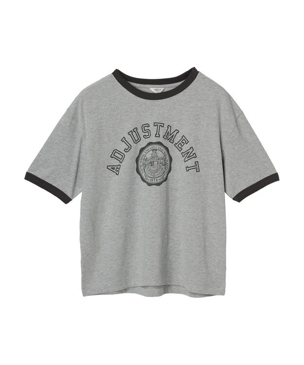 AMERICAN HOLIC リンガーロゴプルオーバー2 Gray Mixture