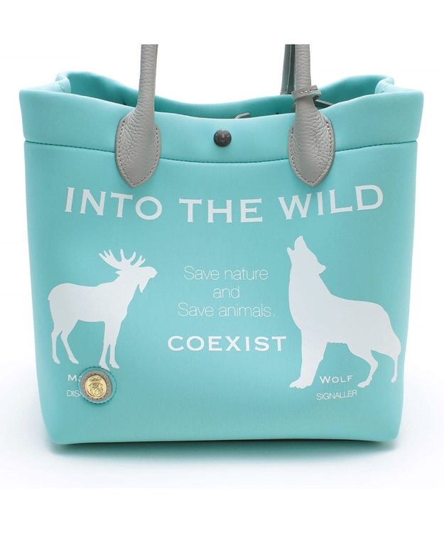 A.D.M.J. 【魔法のように軽い】マジックライト/キューブトート25cm CELESTE,M