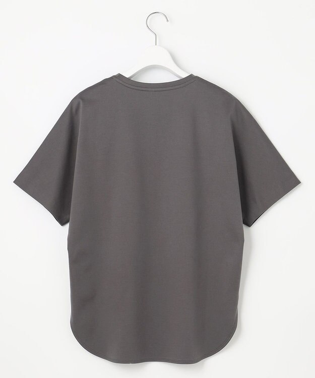 自由区 【XSサイズ～/洗える】ハイカウント半袖 Tシャツ グレー系