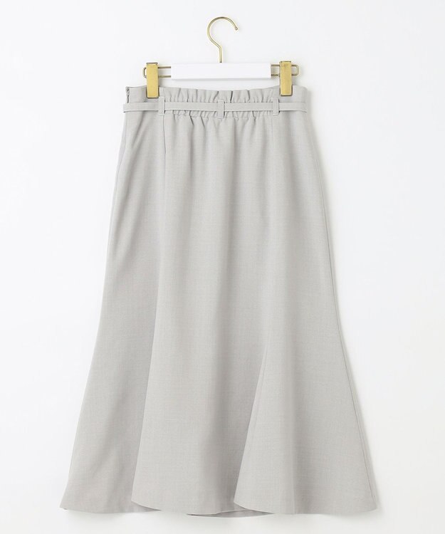 ANY SIS 【セットアップ可】ドライタッチクールマーメイド スカート ライトグレー