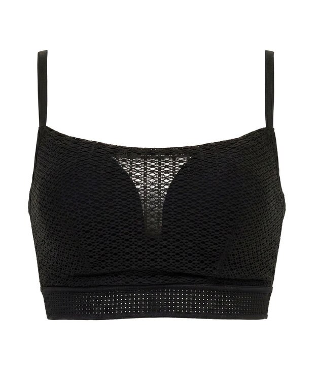 BRADELIS New York 【BRADELIS FIT】UrbanStyleブラ26S1 ノンワイヤー 補正ブラ 補整 下着 響きにくいカップ ブラック