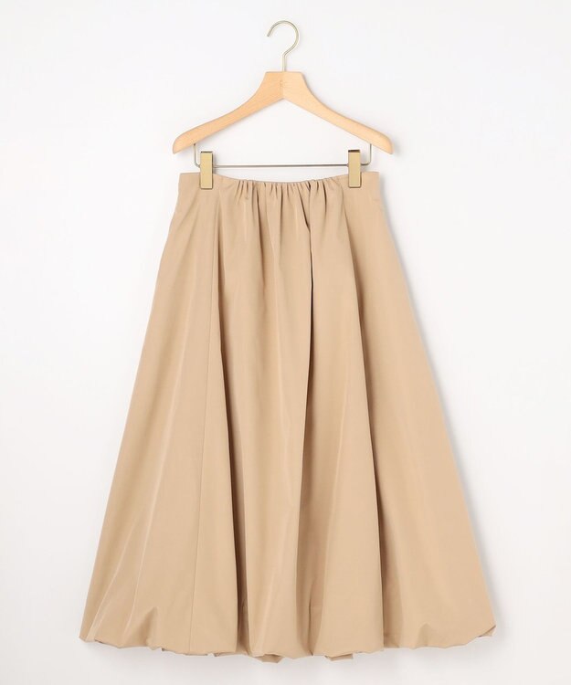 組曲 L ソフトクロスバルーン スカート ベージュ系