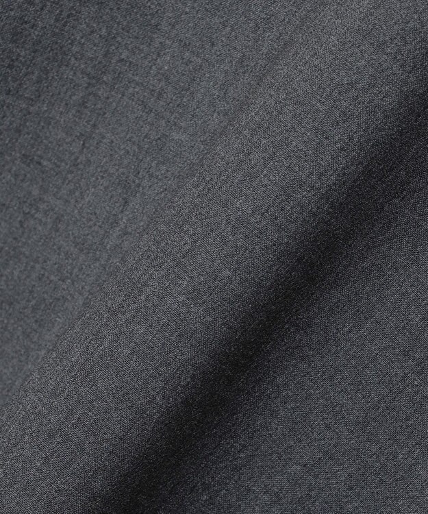 23区 S 【R(アール)】ダブルクロス ビジュートリムワンピース グレー系