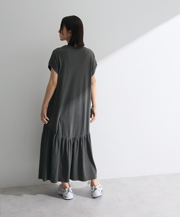 Green Parks ・ＳＵＧＡＲ　ＳＰＯＯＮ　フレンチギャザーカットワンヒ Charcoal Gray