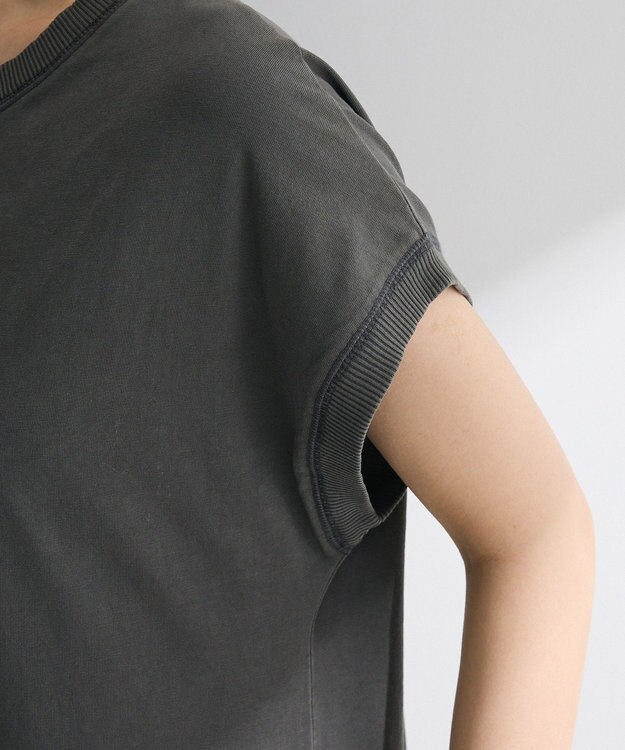 Green Parks ・ＳＵＧＡＲ　ＳＰＯＯＮ　フレンチギャザーカットワンヒ Charcoal Gray