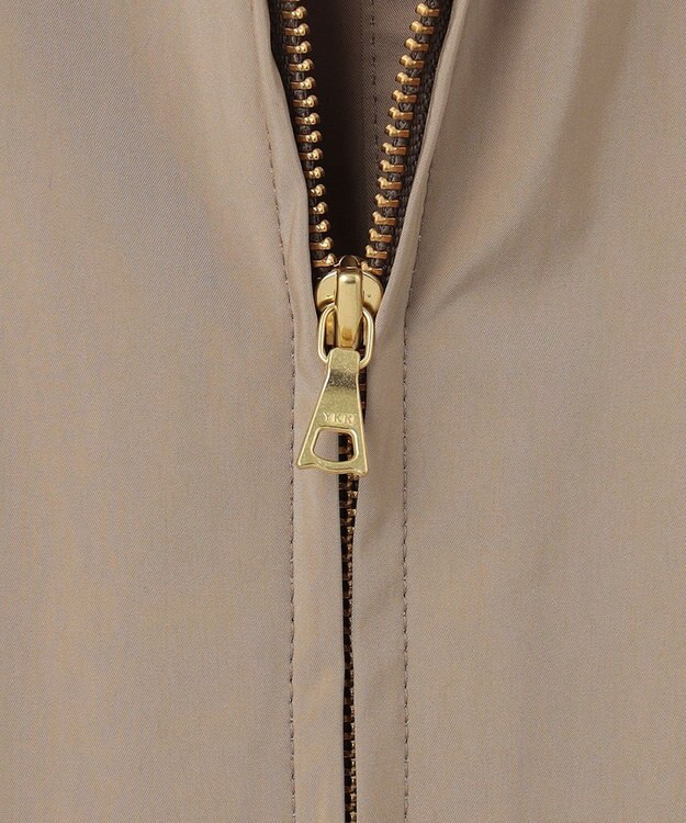 J.PRESS LADIES L 【洗える・撥水】マイクロタフタ ロング コート ブラウン系