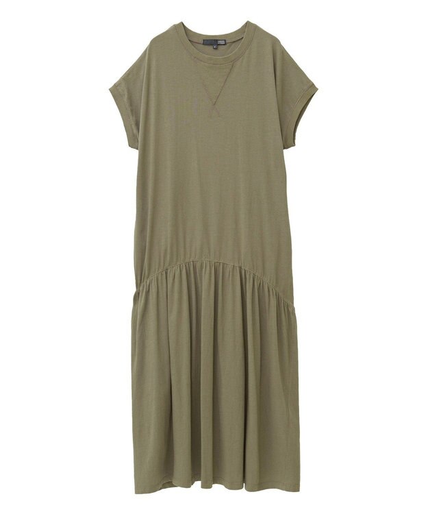 Green Parks ・ＳＵＧＡＲ　ＳＰＯＯＮ　フレンチギャザーカットワンヒ Khaki