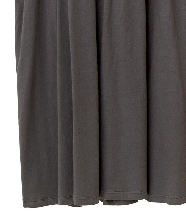 Green Parks ・ＳＵＧＡＲ　ＳＰＯＯＮ　フレンチギャザーカットワンヒ Charcoal Gray