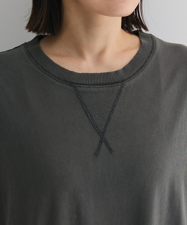 Green Parks ・ＳＵＧＡＲ　ＳＰＯＯＮ　フレンチギャザーカットワンヒ Charcoal Gray