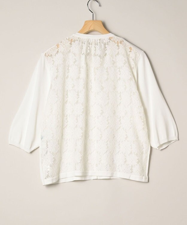 ONWARD Reuse Park 【組曲】ニット春夏 オフホワイト