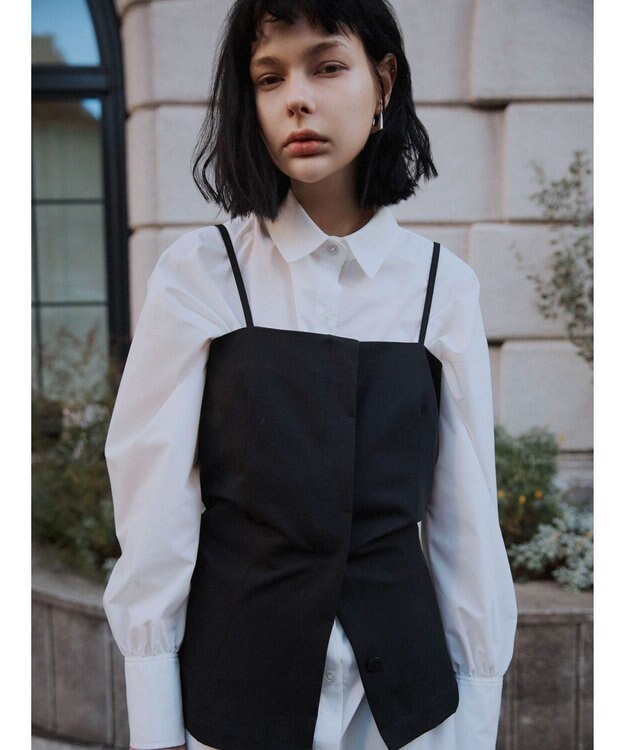 Green Parks AnriettMusee ２ＷＡＹオーバーサイズシャツ Off White