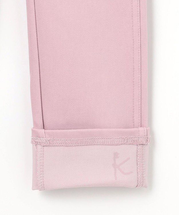 組曲 KIDS 【110-140㎝】ハートデニムニット パンツ ピンク系