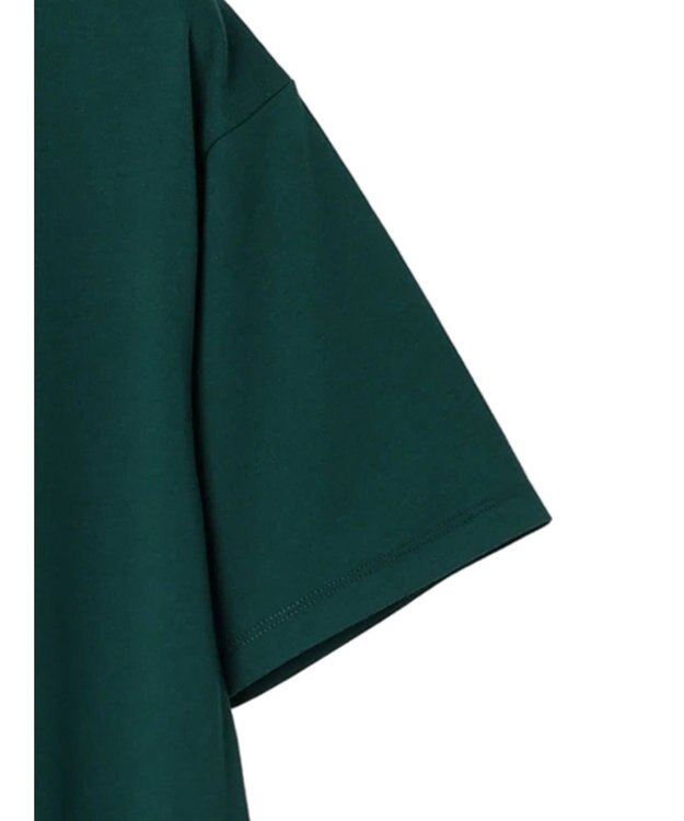 earth music&ecology バックロゴティアードワンピース Green