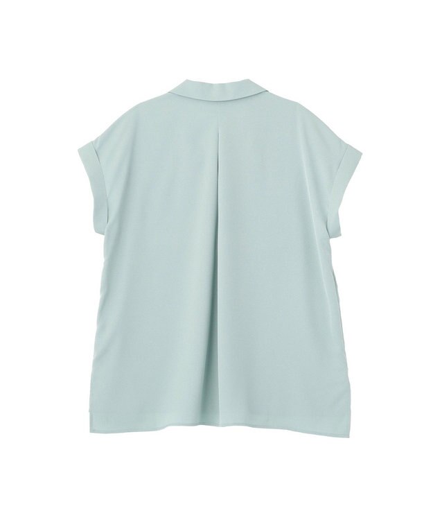 YECCA VECCA 2wayストライプリボンブラウス Mint