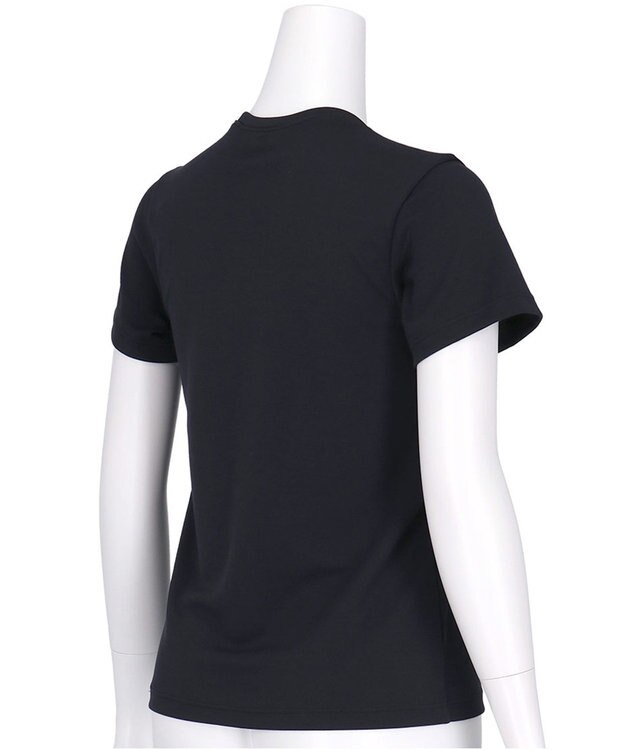 WACOAL 【一般医療機器】 リカバリーウェア 【＆RECOVERY】 ブラトップ カップ付きTシャツ 疲労回復 血行促進 筋肉のコリ改善 上向きのバストライン 3分袖 半袖 レディース CKC710 /ワコール ブラック