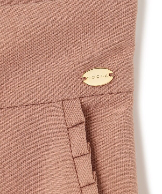 TOCCA 【消臭・洗える】AWESOME PANTS ワイドパンツ ローズ系