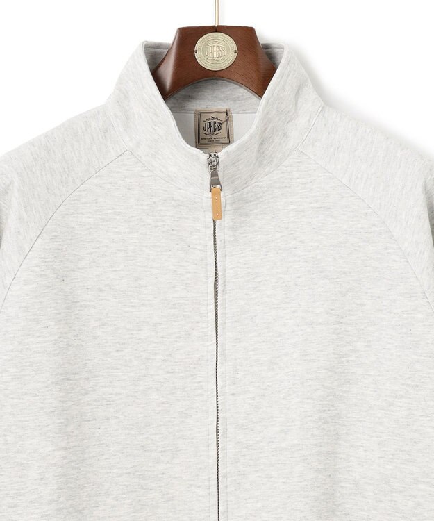 J.PRESS MEN 【KING SIZE】ダブルフェイス トラックジャケット グレー系1