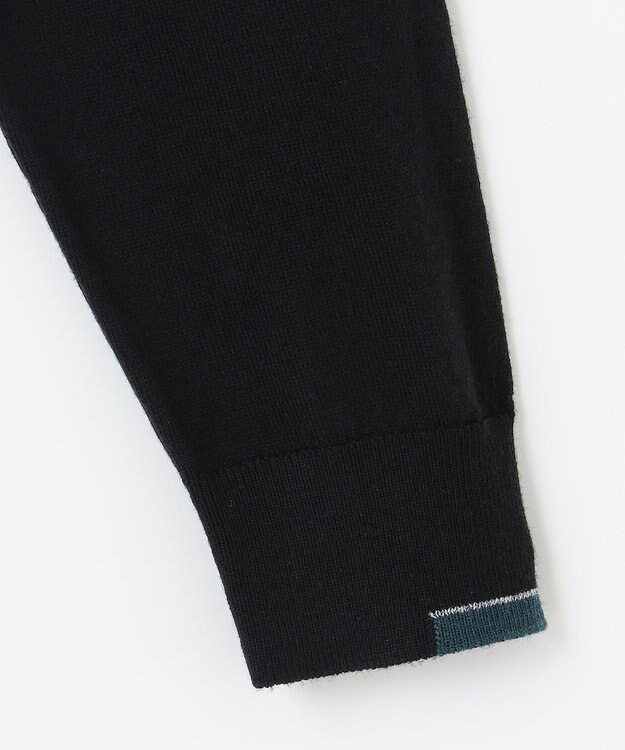 JOSEPH HOMME エッセンシャルメリノ　Vネックカーディガン ブラック系