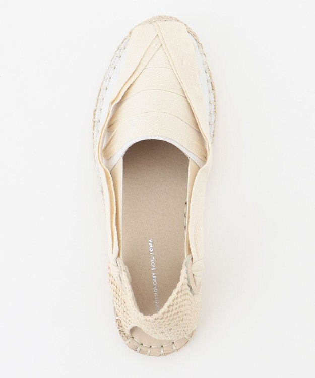 23区 エスパドリーユ アイボリー系