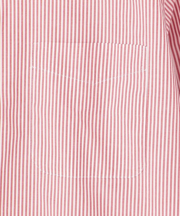J.PRESS MEN 【WEB・一部店舗限定】ロンドンストライプシャツ/B.D. レッド系1