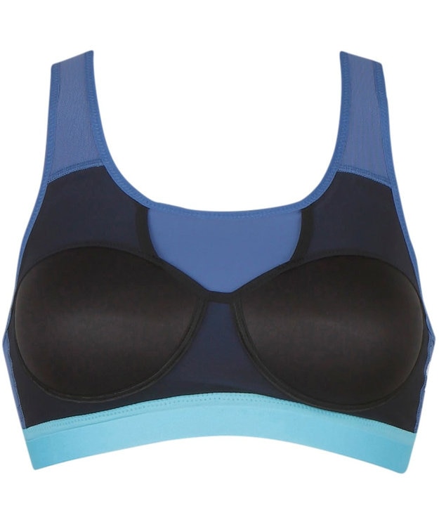 CW-X 【WOMEN】 CW-X 【スポーツ時のゆれからバストを守る】 SPORTSゆれケアBra 吸汗速乾（本体） HTY020 /ワコール ブルー