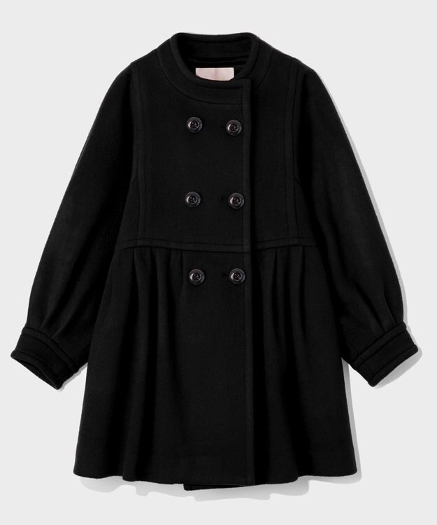 GRACE CONTINENTAL テントラインショートコート ブラック