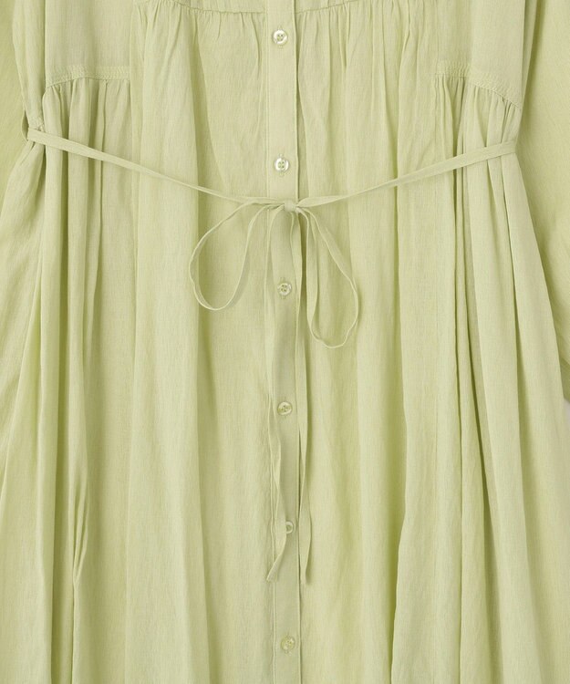 CRAFT STANDARD BOUTIQUE ヴィンテージボイルワンピース/羽織 Lime Green