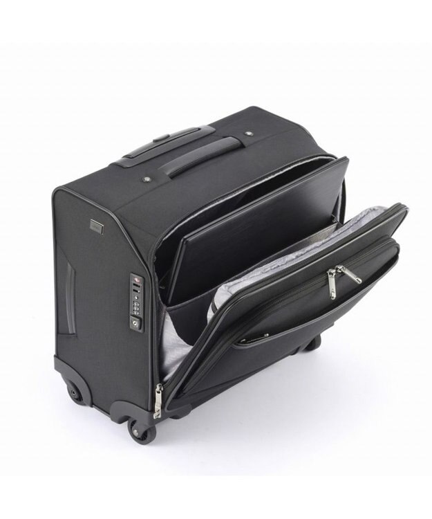 ACE BAGS & LUGGAGE ace.GENE エース フレックスルーフ2 ビジネストローリー 機内持ち込みサイズ 2-3泊 67571 ブラック