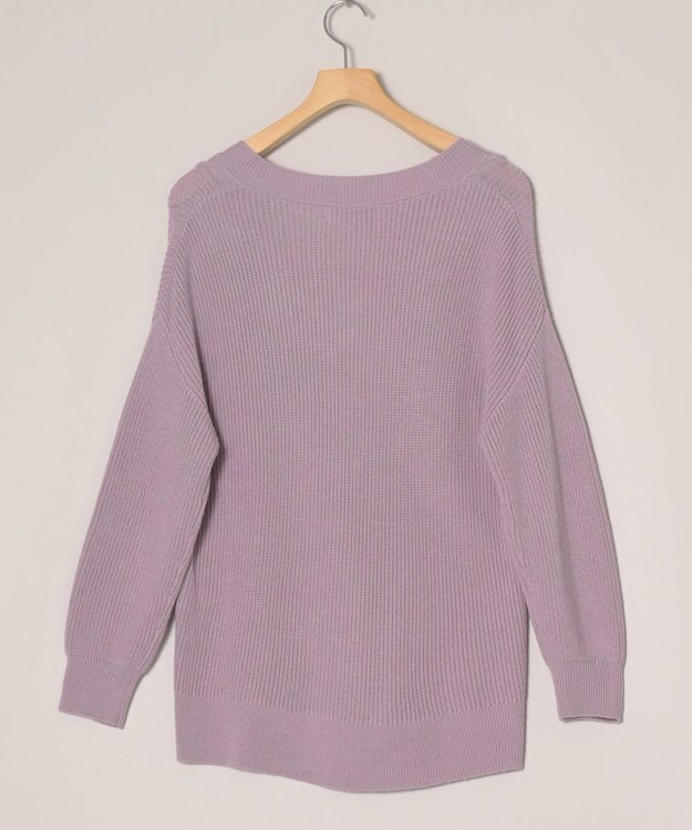 ONWARD Reuse Park 【any SiS】ニット秋冬 パープル