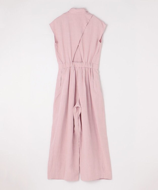NAVE 【Nave】ヴィスコースリネン ジャンプスーツ ピンク系