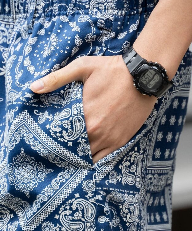 WEGO 【ウエストゴム/手洗い可】パターンイージーショーツ 柄1