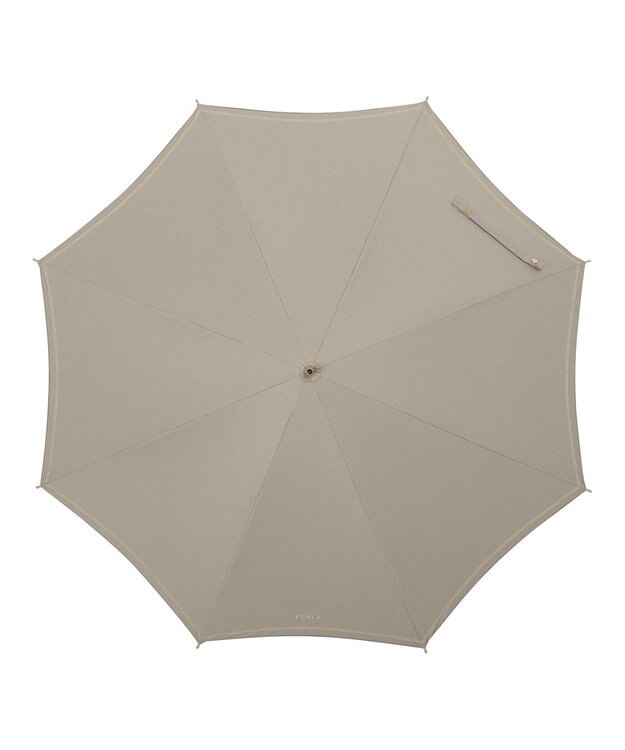 MOONBAT 【フルラ （FURLA）】晴雨兼用日傘　ジッパー刺繍 ダークグレー