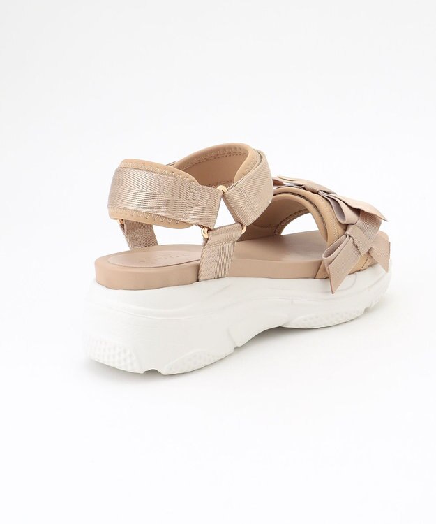 TOCCA RIBBON  SPORTS SANDALS サンダル ベージュ系