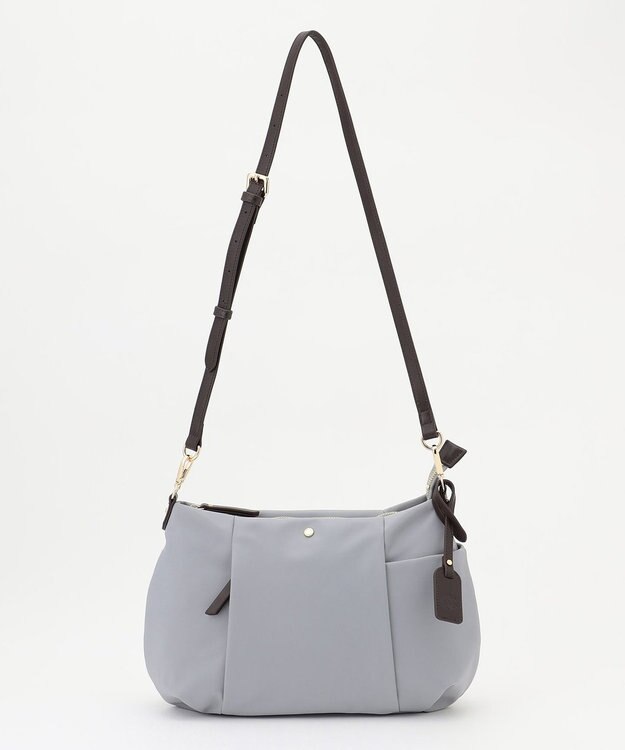 J.PRESS LADIES 【新色登場！・WEB限定カラーあり・2way】ナイロン ショルダー バッグ ライトグレー系