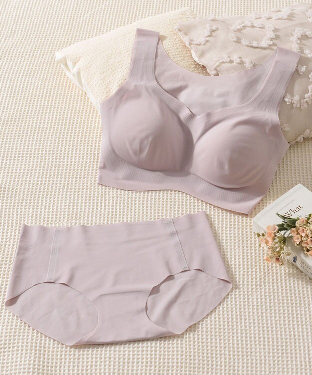 Wing ノンワイヤーブラ 【フィットトップ】 よく伸びて快適フィット 身生地部は吸汗速乾 MB1010 ウイング／ワコール カカオ