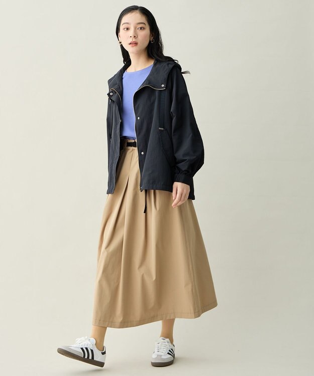 ANY タックスリーブプルオーバー ブルー